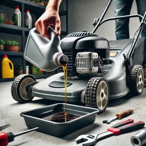 Comment vidanger une tondeuse ?